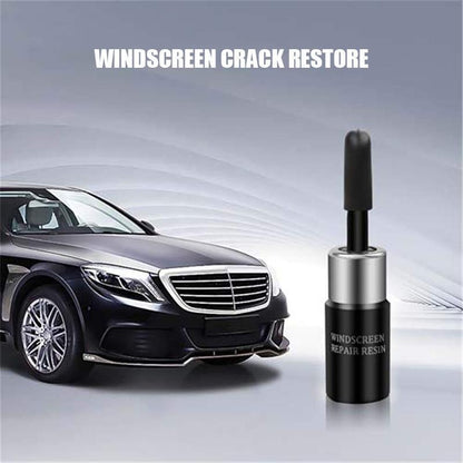 Repair Fluid for Glass Surfaces