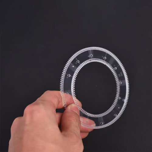 Multi-Functional Ruler Set for Drawing and Measurement