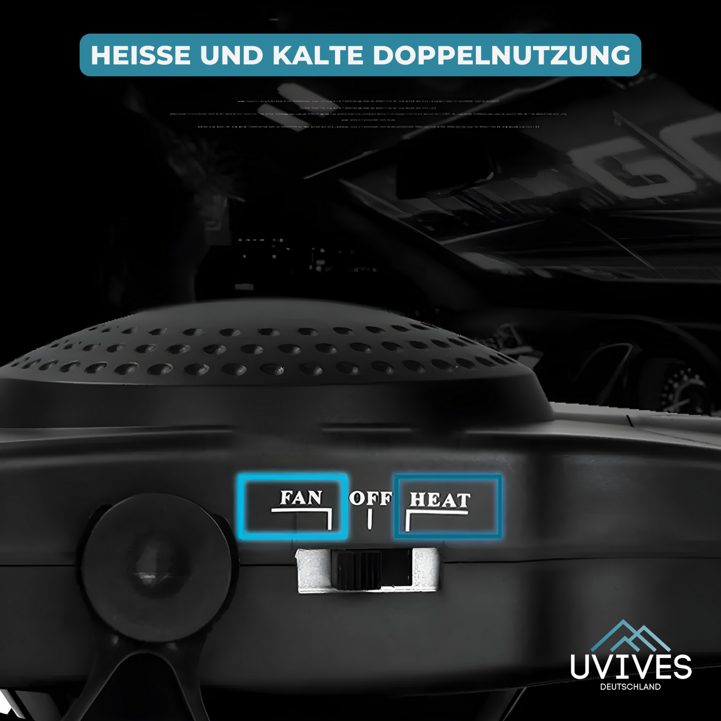 Instantly Clears Foggy Windows and Heats Your Car - HeatWave Pro
