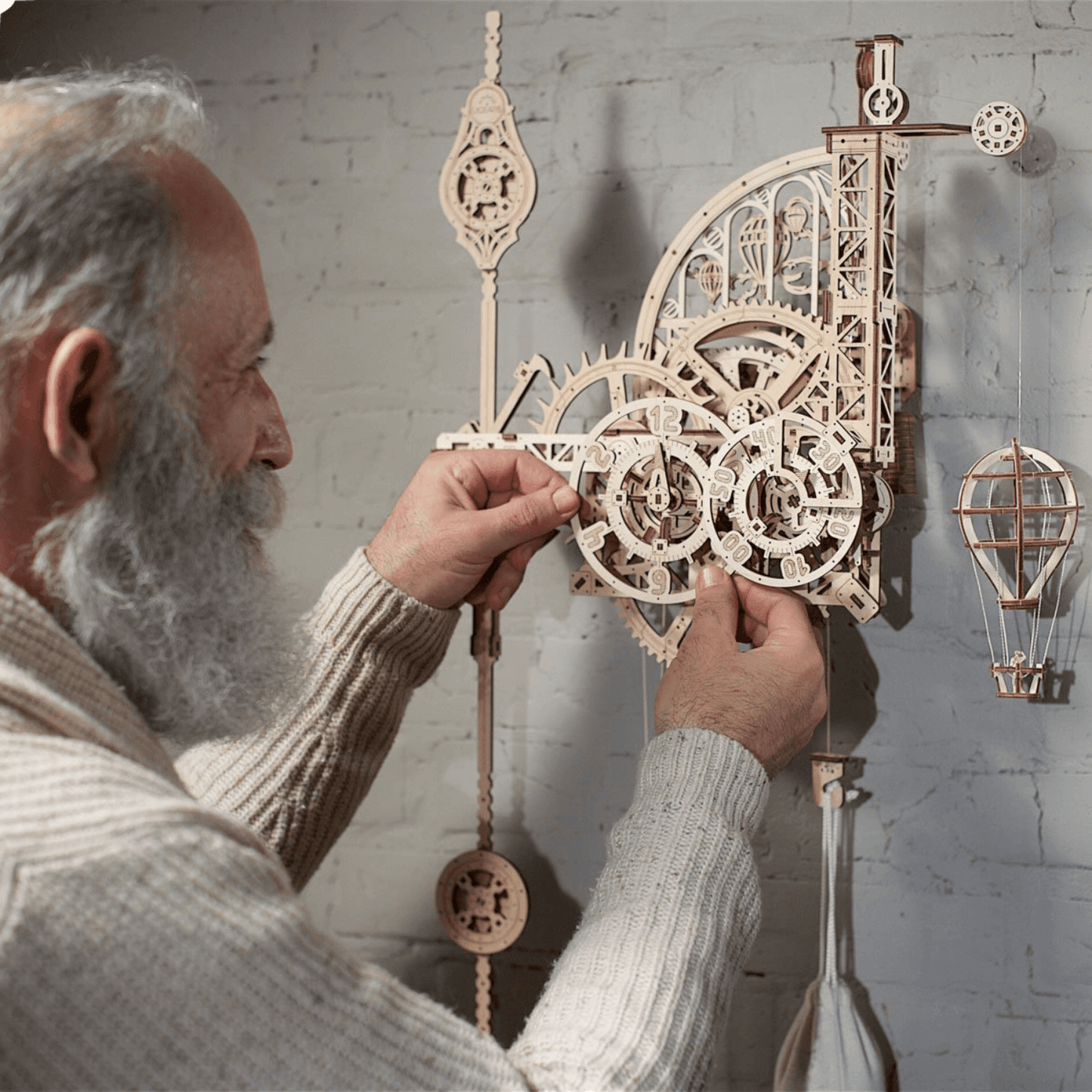 Elegance Pendulum Wall Clock by Timeless Ticks