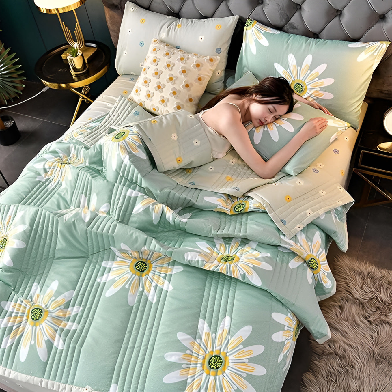 Blissful Meadow Comfort Throw
