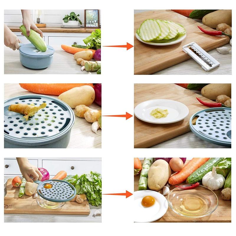 9-in-1 Vegetable Slicing Tool Set