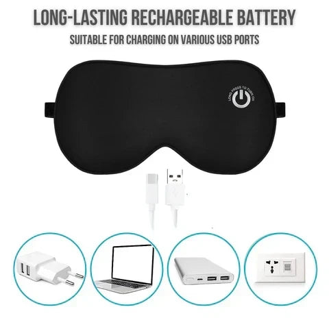 Wireless Comfort Eye Mask with Adjustable Heating