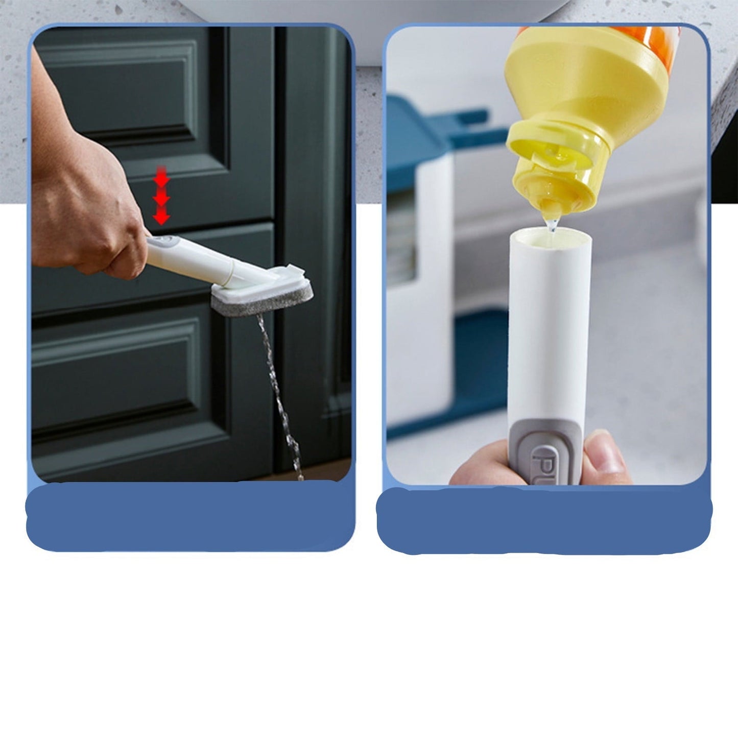 Ergonomic Cleaning Sponge - Effective Scrubbing - Advanced Technology