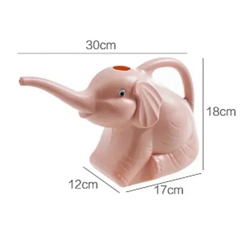 30 cm Elephant Watering Can | Plastic Kids & Garden Watering Can | 1 Piece