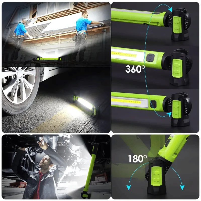 Hands-Free Brightening for Dark Work Areas