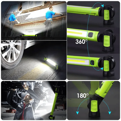 Hands-Free Brightening for Dark Work Areas