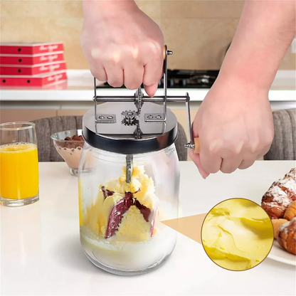 Homemade Fresh Butter Maker – Mess-Free Preparation in Minutes