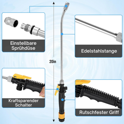 High Pressure Water Gun 2-in-1 – Effortless Cleaning for a Shiny Finish