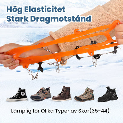 Non-Slip Traction Aids for Walking on Ice, Snow, and Mud