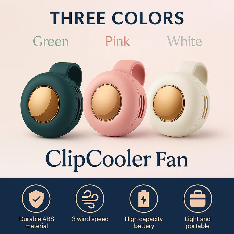 Hands-Free Adjustable Airflow – Stay Cool Anywhere
