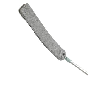 Slim Reach Dusting Wand | Microfiber Cleaning Brush with Steel Handle | Eco-Friendly