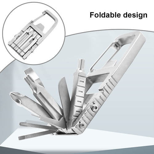 Portable Tool Set with 12 Functions for Immediate Problem Solving