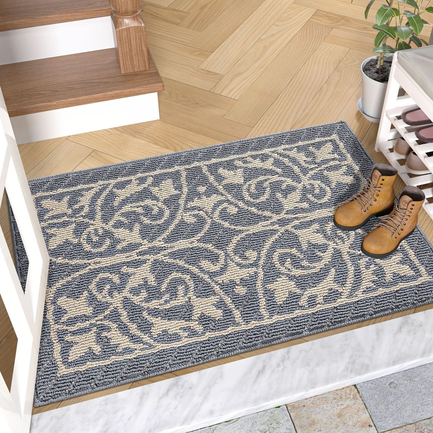 Low-Profile Non-Slip Entry Mat for Clean and Safe Indoor Floors