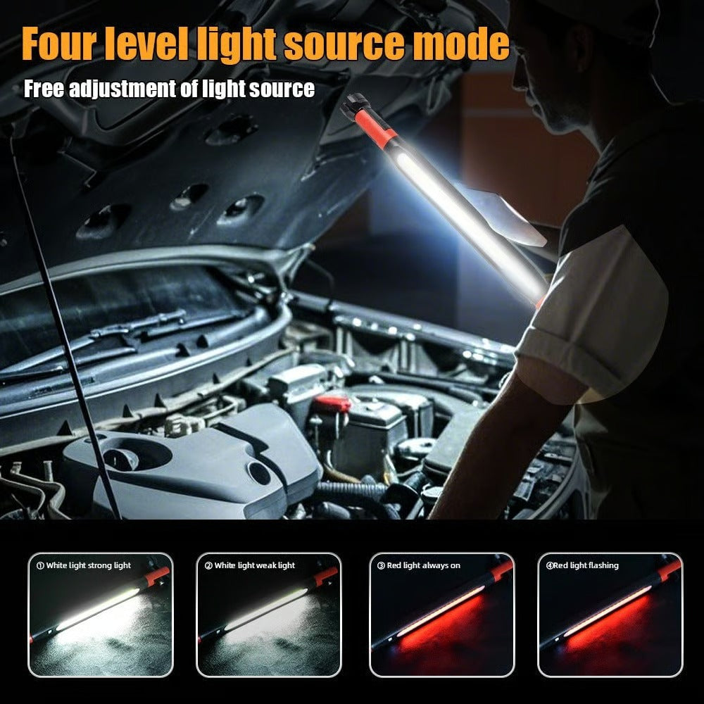 Hands-Free Brightening for Dark Work Areas