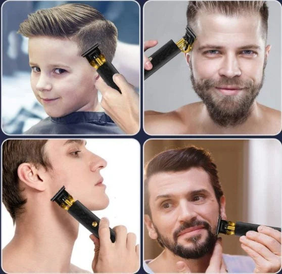 Wireless Hair Clipper with Zero Gap Trimming