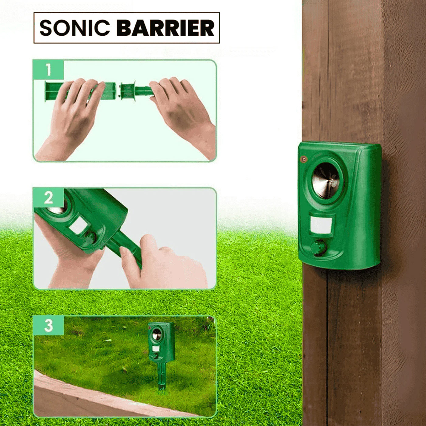 Sonic Cat Deterrent Device