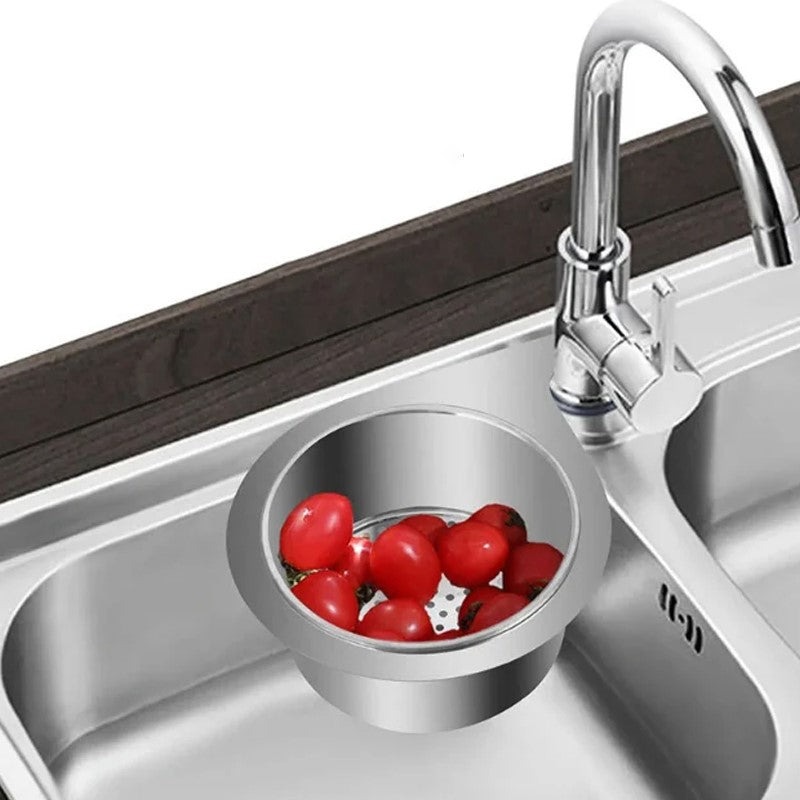 Triangular Stainless Steel Kitchen Sink Strainer Basket