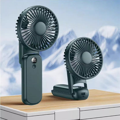 Rechargeable Mini Fan – Handheld, Foldable Design for 2025