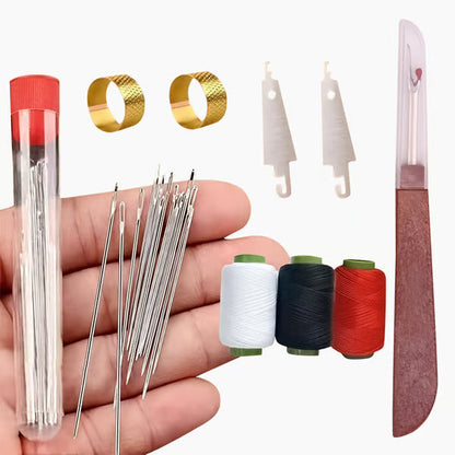 Easy-Thread Needle Set | Perfect for Hand Sewing & Repairs