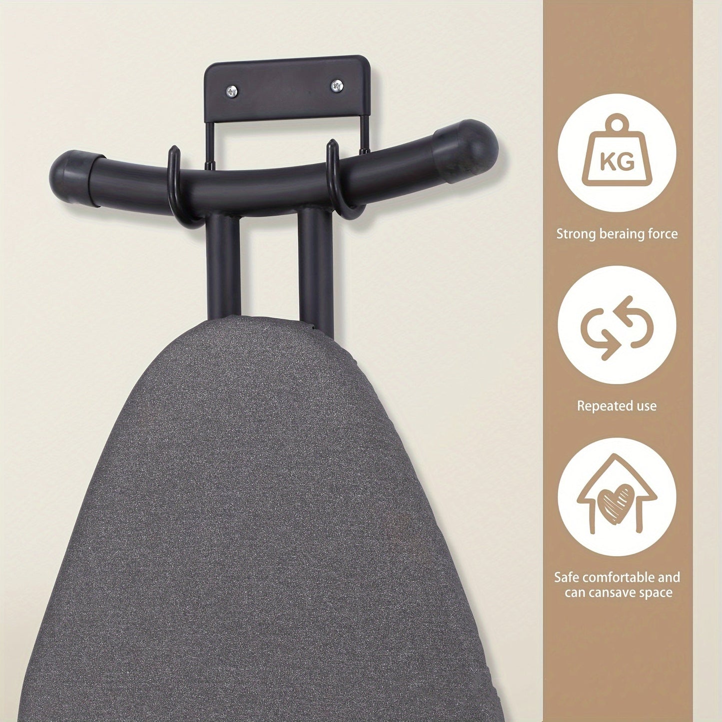 Clothing Iron Hook – Keep Ironing Tools Within Reach
