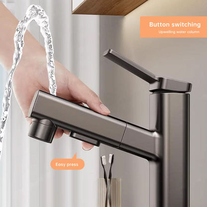 Pull-Out Kitchen Faucet with Three Spray Modes