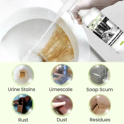 PowerClean Solution 600 ml | Effortless Stain Remover | Ideal for Kitchen & Bath