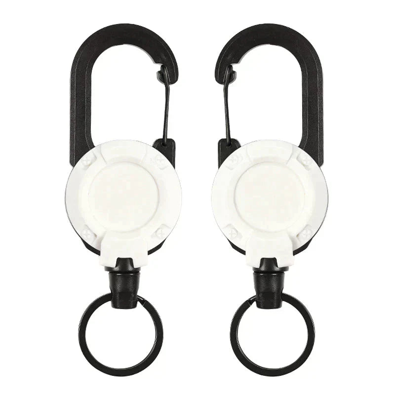 Outdoor Wire Rope Key Holder with Automatic Retractable Function