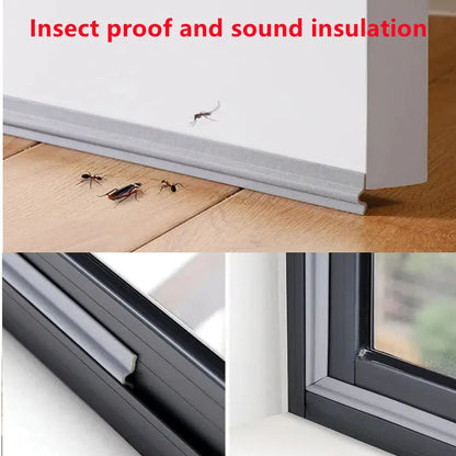 Self-Adhesive Window Seal Strips for Windproof Air Lock