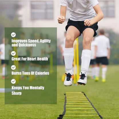 Agility Ladder Training Kit for Speed and Coordination