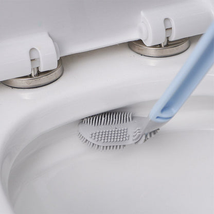 EffortlessClean - 360-Degree Toilet Brush with Extended Handle
