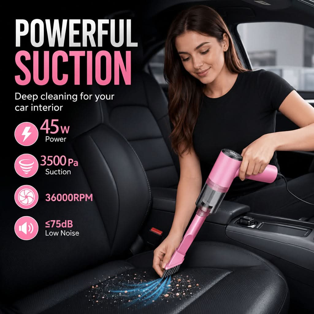 12V Handheld Vacuum Cleaner