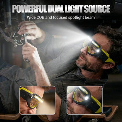 Hands-Free Ultra Bright LED Headlamp for Clear Visibility