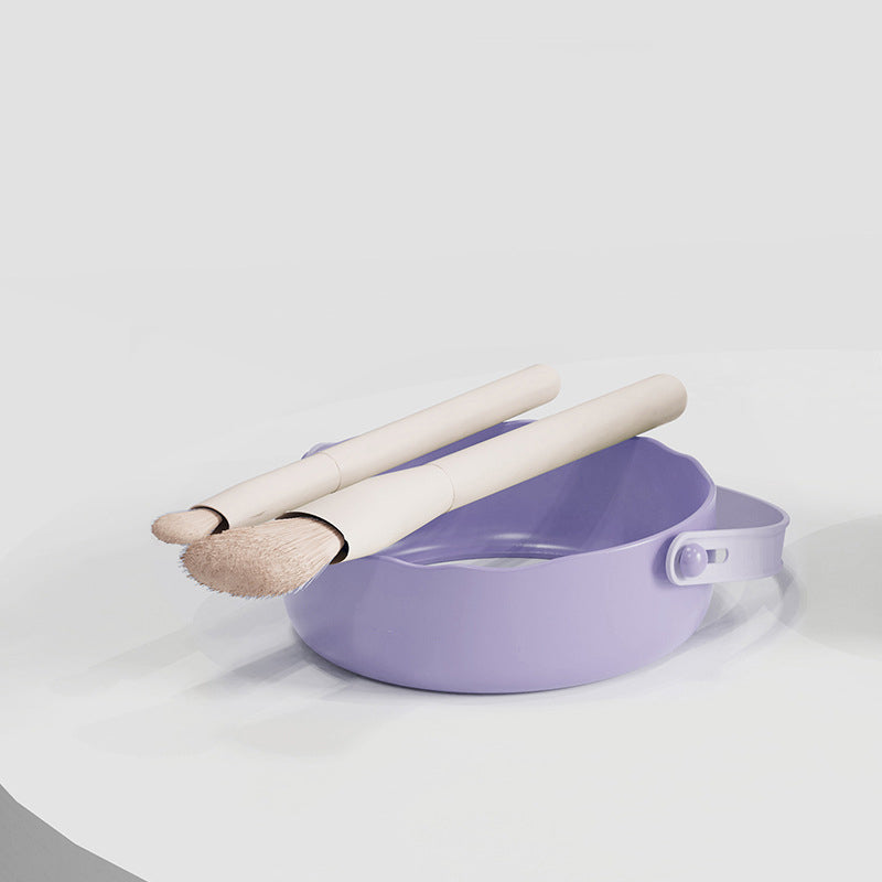 3-in-1 Makeup Brush Cleaning Station | Clean, Dry & Store