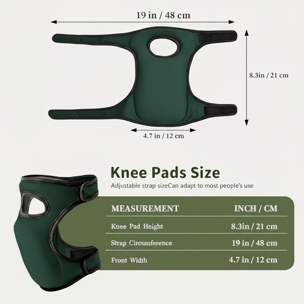 Adjustable Knee Pads for Gardening