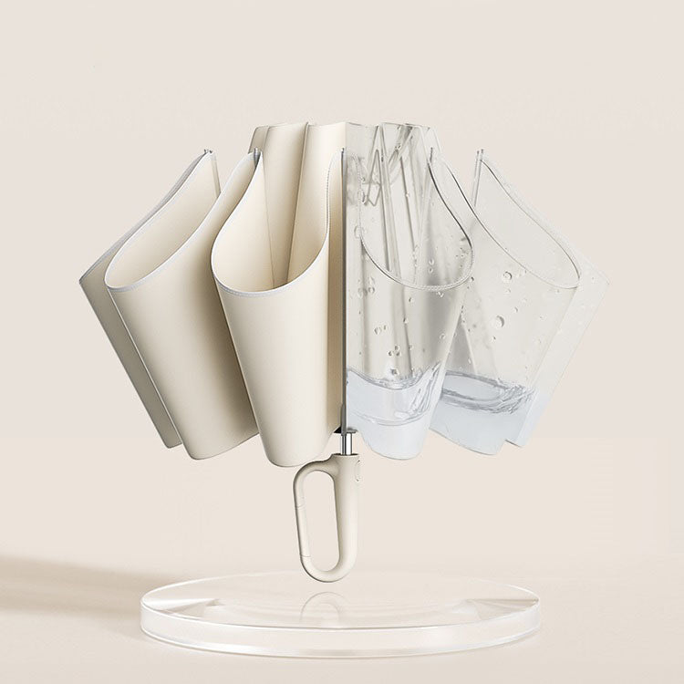 Hands-Free Umbrella with Unique Ring Handle