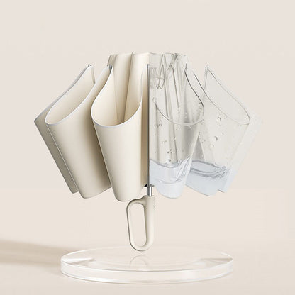 Hands-Free Umbrella with Unique Ring Handle