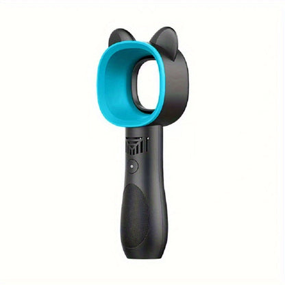 Portable Bladeless Handheld Fan - USB Rechargeable Mini Desk Fan with 3 Speed Settings for Travel, Camping, Office, and Home