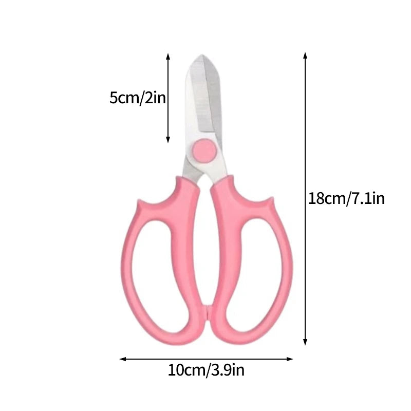 Professional Garden Shears with Ergonomic Handle - Precision Flower Pruner
