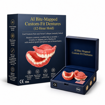 Custom-Fit Smart Dentures with Long-Lasting Hold