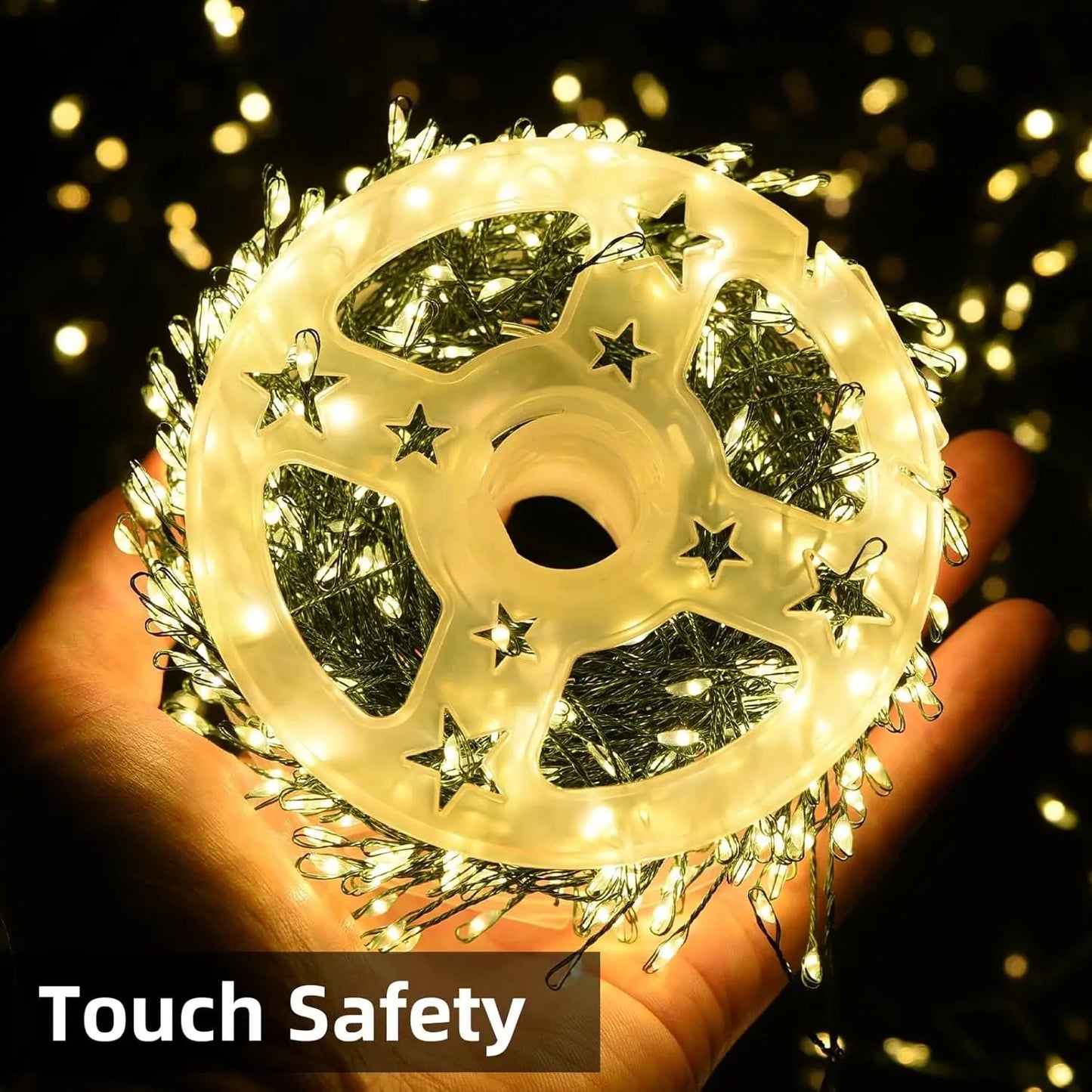 LED String Lights with Remote Control | 30–75 m Length | 900–2000 LEDs | IP65 Waterproof | Perfect for Christmas, Halloween & Parties