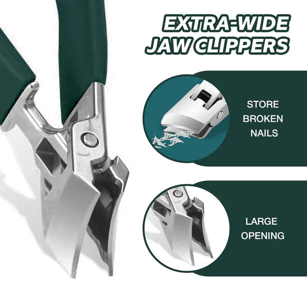 Ergonomic Nail Clipper with Protective Shield – NailMaster Pro