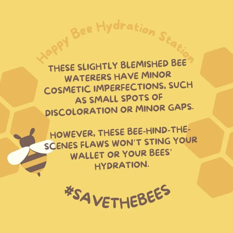 Pollinator Oasis: Safe Drinking Station for Bees | Weatherproof & Eco-Friendly