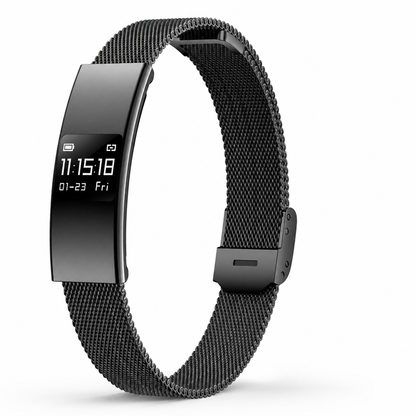 Sleek Waterproof Health Monitoring Smartband
