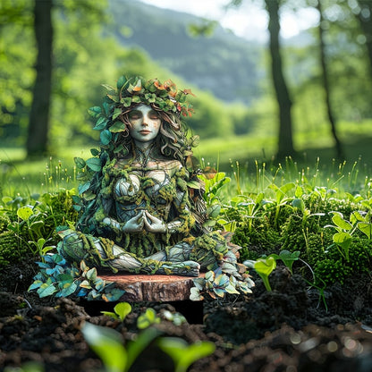 Whimsical Acrylic Garden Stake | Durable Plant Decoration | Charming Outdoor Accent
