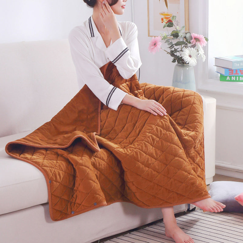 Portable USB Heated Blanket for Instant Warmth Anywhere