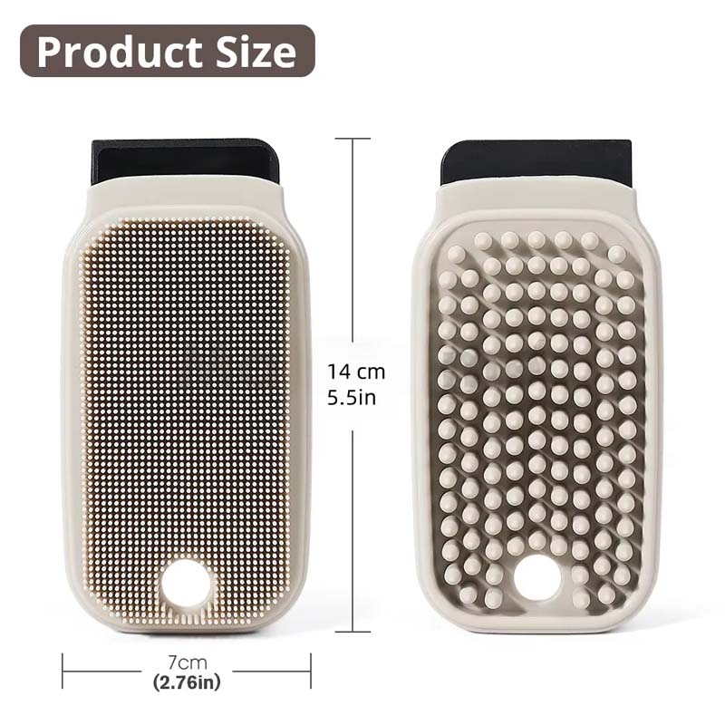 Effortless Scratch-Free Kitchen Cleaning with Dual Scrubber