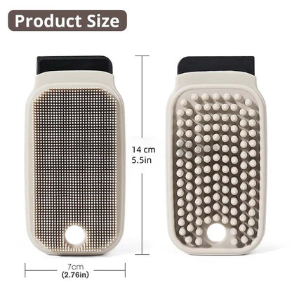 Effortless Scratch-Free Kitchen Cleaning with Dual Scrubber