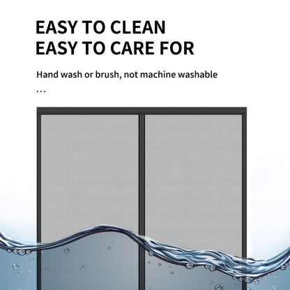 Hands-Free Magnetic Mosquito Screen Curtain for Insect Protection