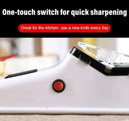 Dual-Sided Electric Knife Sharpener for Effortless Precision
